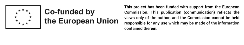 co-funded by the EU logo and disclaimer