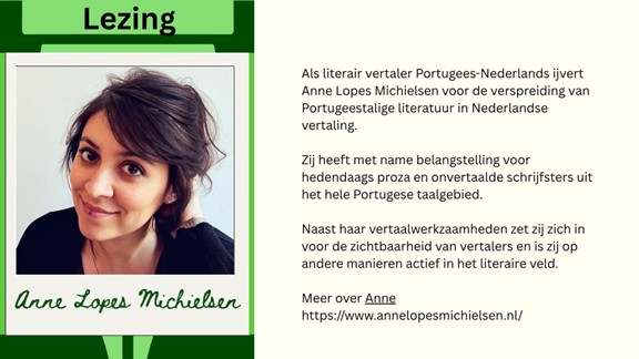Gastdocent sessie 1: Anne Lopes Michielsen